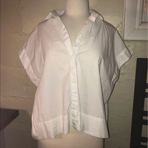 Wide Sleeve Button Down Shirt